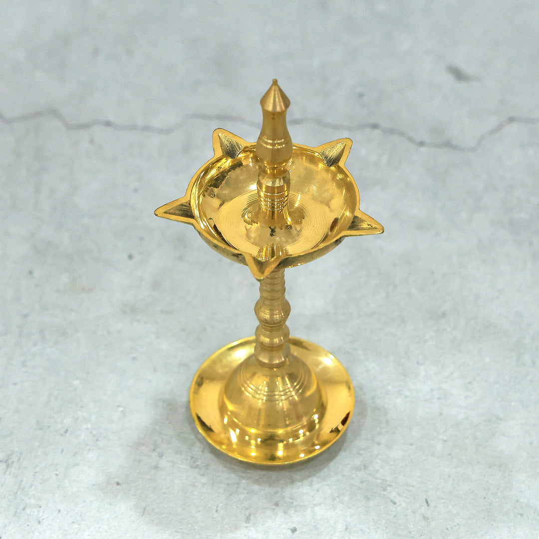 Brass Fancy Kerala Kuthu Vilakku