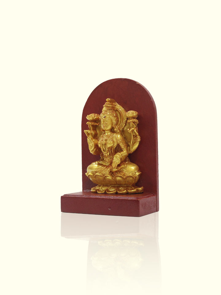 5" Wooden Base Lakshmi