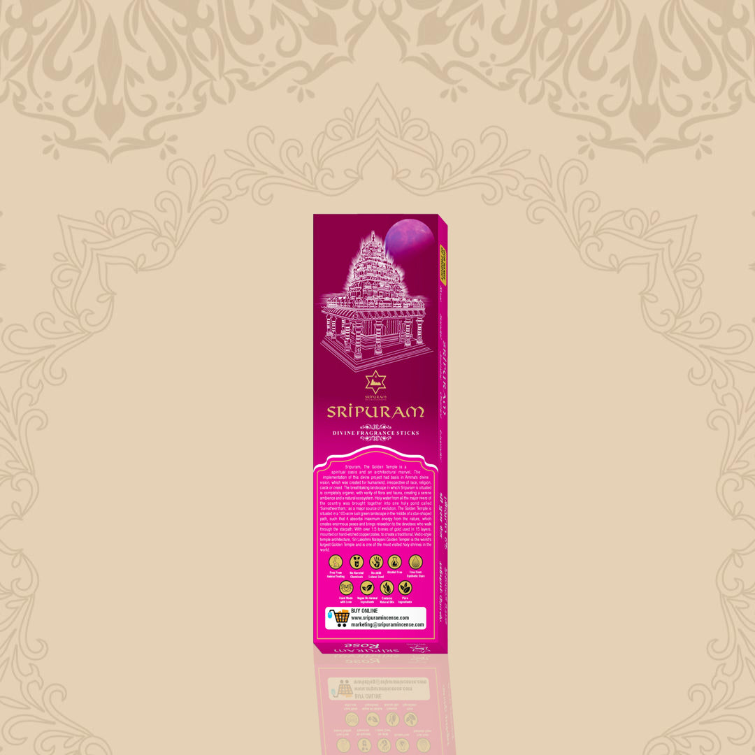 Sripuram Rose Incense Combo