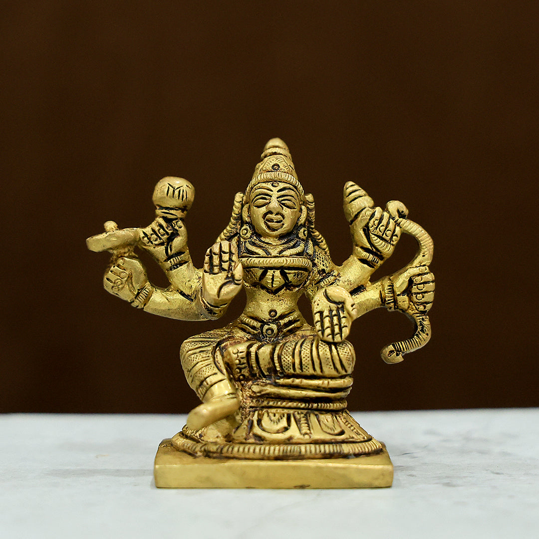 3” Majestic Brass Astalakshmi Super Fine Set