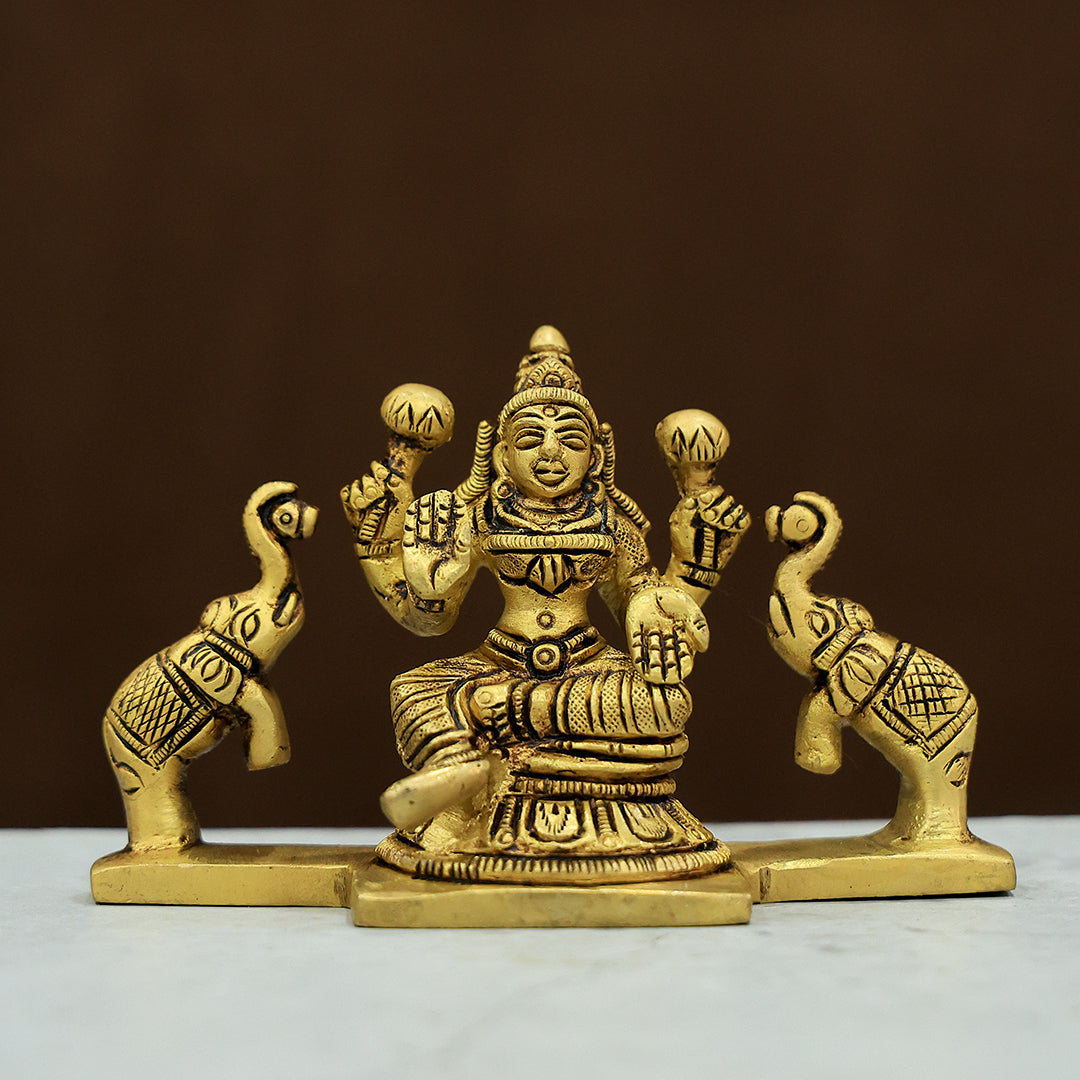 3” Majestic Brass Astalakshmi Super Fine Set