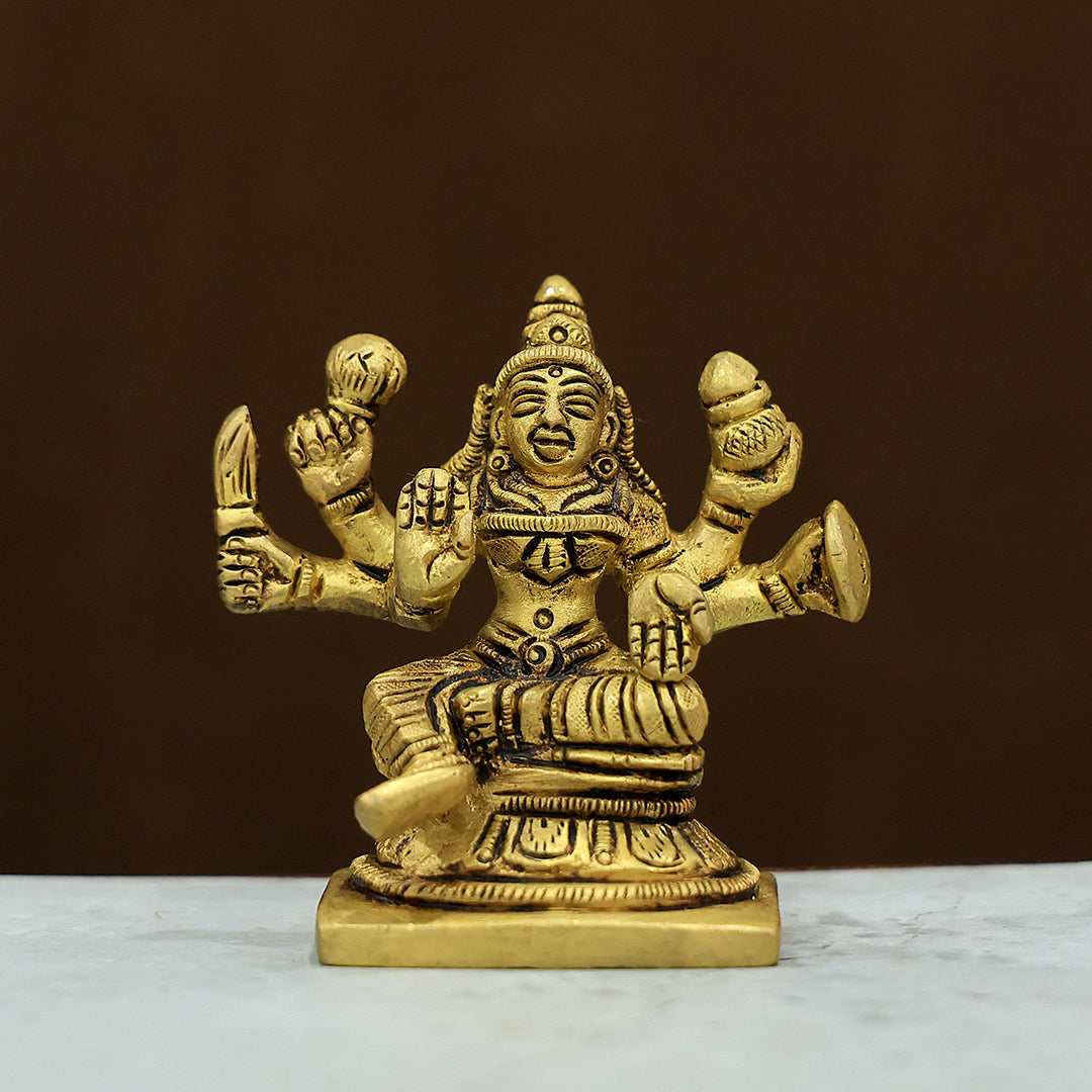 3” Majestic Brass Astalakshmi Super Fine Set