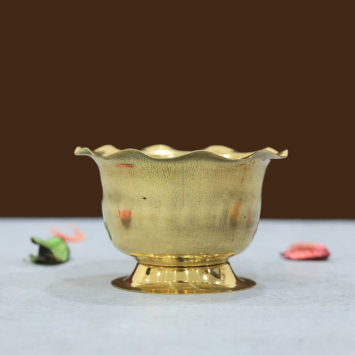 2.2" Brass Chandan Cup