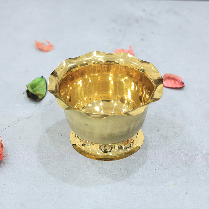 2.2" Brass Chandan Cup